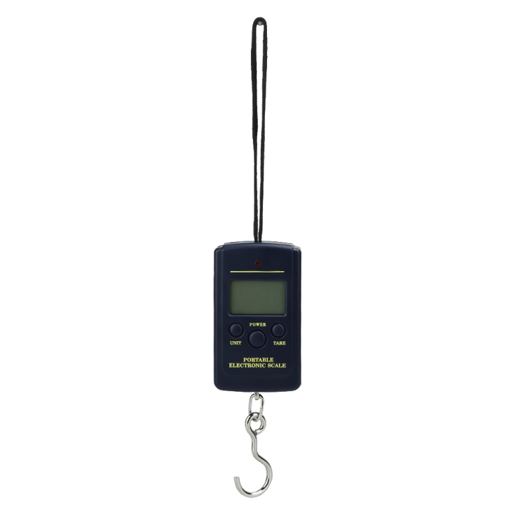 10g Mini Digital Fishing Scale Travel Weighting Steelyard Hanging Electronic Hook Scale Kitchen Weight Tool, Capacity:40kg, 40kg without Backlight, 40kg with Backlight - Image 5