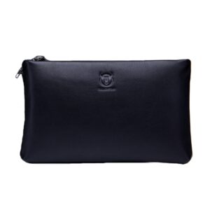 BULL CAPTAIN 446 Large-capacity Soft and Wear-resistant Leather Clutch Bag Business Wallet, Size:, S, L