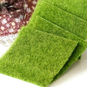 Mini Toy House Imitation Accessories Garden False Moss Artificial Turf, 30 x 30cm, 49 x 70cm, 15 x 15cm