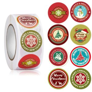 Christmas Gift Sticker Decoration Label Sealing Sticker, HA048, HA049, HA050, HA051, HA052, HA131, HA132, HA133, HA134