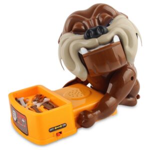 Cartoon Creative Beware of the Dog Bite Hand Novelty Tricky Toys, Medium Size, Middle Poodle without Card, Middle Poodle