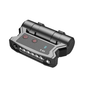 Fishing Headlight Induction Night Fishing Clip Cap Lamp Head-Wearing Small Super Bright Light Rechargeable Cap Clip Lamp,Style:, Basic Edition, Upgraded Version, Ultimate Edition (Black), Ultimate Edition  (Red)