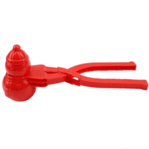 10 PCS YR758 Children Winter Outdoor Toy Snowman 3D Snow & Sand Mould Tool, Red, Blue, Yellow, Pink, Green