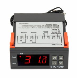 STC-1000 Aquarium Incubation Seafood Machine Electronics Number Microcomputer Temperature Controller Switch, 12V