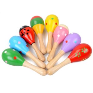 8 PCS Children Sand Hammer Orff Early Education Musical Instrument, 8 PCS Sand Hammer