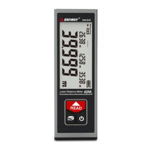 SNDWAY Laser Rangefinder Infrared Measuring Ruler, Style:, 40m Precision Version, 50m Precision Version, 60m Precision Version, 40m Bluetooth Version, 50m Bluetooth Version, 60m Bluetooth Version