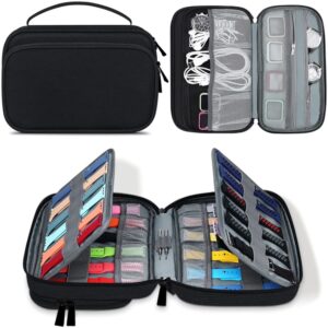 Multifunction Watch Strap Data Line 36 Slots Storage Bag