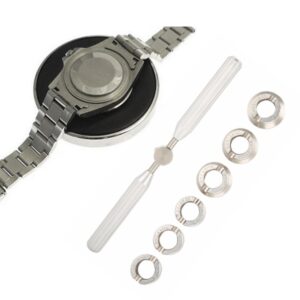 Watch Case Opener Tool Adjustable Watch Back Cover Remover Open Wrench, 65mm 2 Claws, Gear Rear Cover, Round Teeth, Square Teeth
