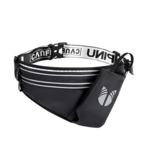 CAN FLY YIPINU Outdoor Fitness Water Bottle Mobile Phone Storage Waist Bag, Black, Green, Silver