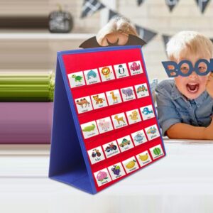 Desktop Foldable Pocket Tripod Tabletop Stand Up Card Pouch, Card Pouch