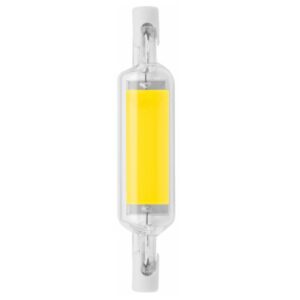 R7S LED COB Dimmer Glass Lamp Double-end Horizontal Plug-in Light, 78MM 10W, 118mm 20W