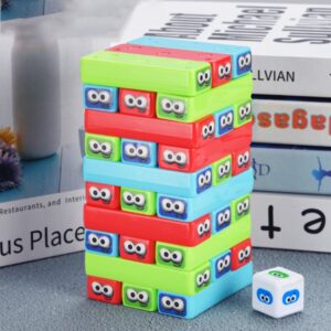 Early Education Stacking Tower Parent-child Game Interactive Toy, Small, Large