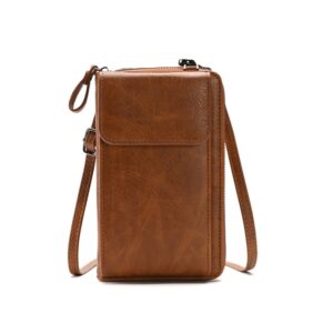 Lady Purse Shoulder Crossbody Bag Multi-functional Mobile Phone Bag, Style 1 Brown, Style 1 Beige, Style 1 Red, Style 1 Blue, Style 1 Black