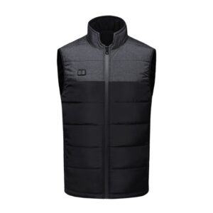 Heated Vest Electric Heating 3 Constant Temperature Warm Cotton Jacket, S, M, L, XL, 2XL, 3XL