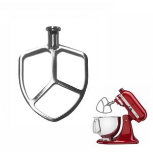 Stainless Steel Accessories, For KitchenAid  6QT Mixer Head, For KitchenAid 5QT Mixer Head, For KitchenAid Stand Mixer 5QT  Whip Whisk, For Kitchenaid Stand Mixer 5QT Dough Hook, For KitchenAid Stand Mixer 6QT Whip Whisk...