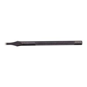 ER018 2pcs Card Position Cut Cowhide Leather Word Cut DIY Tool, Size: 3mm, 3mm, 5mm, 6mm, 8mm, 10mm, 12mm