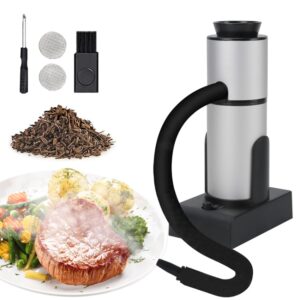 Kitchen Tool Handheld Smoke Detector Household Molecular Dishes Steak Salmon Smoker, SK303 Upgrade Model Silver, SK303 Upgrade Model Black, SK305B Black, SK305B Silver