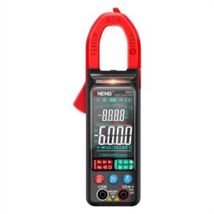 ANENG Large Screen Multi-Function Clamp Fully Automatic Smart Multimeter, ST212 Red DC Current, ST212 Black DC Current