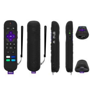 For TCL Roku Voice Remote Pro Y30 Remote Control Shockproof Silicone Protective Case, For TCL Roku Voice Remote Pro(Black), For TCL Roku Voice Remote Pro(Orange), For TCL Roku Voice Remote Pro(Red), For TCL Roku Voice Remote Pro(Luminous Green)...