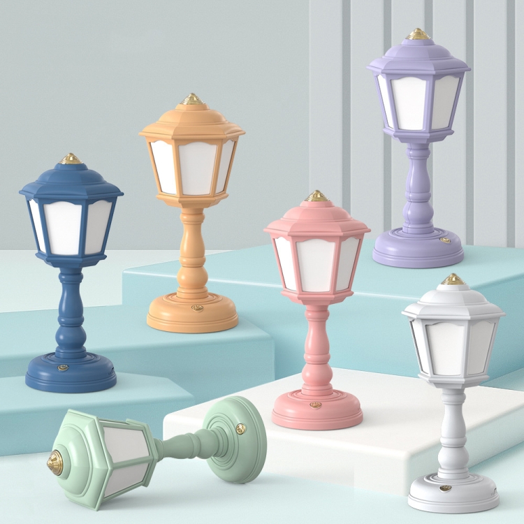 GIVELONG Retro Table Lamp USB Charging Small Night Light, Style:, 320-1 Red, 320-2 Yellow, 320-3 Blue, 320-4 Green, 320-5 Purple, 320-6 White, 321-1 Red, 321-2 Yellow, 321-3 Blue, 321-4 Green, 321-5 Purple, 321-6 White, 322-1 Red, 322-2 Yellow, 322-3 B... - Image 2