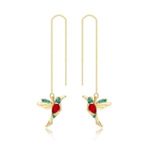 Long Ear Wire Women Simple Earrings, E2104-4 Red Bird, E2104-5 Blue Bird, E2210-1 Dual Ball C Clip, E2210-2 Pearl, E2210-3 Vermiculite, E2210-4 Crystal, E2210-5 Eyes, E2210-6 Moon, E2210-7 Four-pointed Star, E2210-8 Love, E2210-9 Bee, E2210-10 Butterfl...