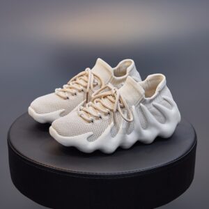 450 Summer Breathable Sock Shoes Fly Woven Comfortable Casual Shoes, 35, 36, 37, 38, 39, 40