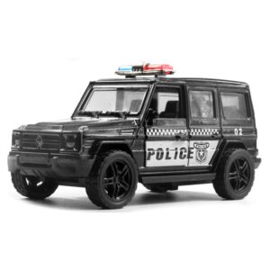 1:36 Off-road Police Car Ambulance Model Boy Car Toy With Sound and Light, Police Car, Ambulance Car, fire truck, Army
