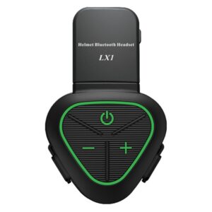 LX1 Motorcycle Half Helmet Waterproof Wireless 5.3 Bluetooth Headset, English