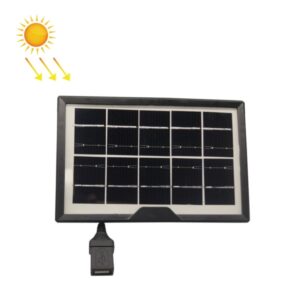 Small Table Lamp Flashlight With USB Female Head 5V/1.8W Solar Panel, Solar Panel