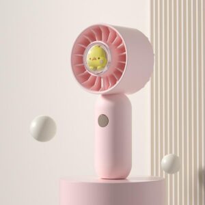 Hand Holds Small Fan Portable Mini Pocket Fan, Pink Duck, Blue Duck, Green Duck, White Duck, Pink Spray Plating Version, Blue Spray Plating Version, Green Spray Plating Version, White Spray Plating Version