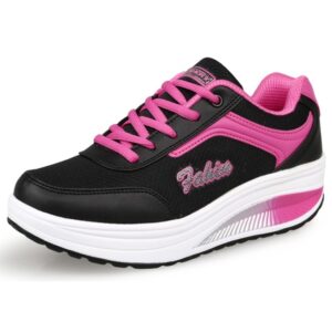 Spring and Autumn Thick Bottom Sports Womens Shoes Rocking Shoes Muffin Shoes, 35, 36, 37, 38, 39, 40, 41, 42, 43