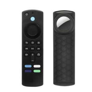 2pcs Remote Control Case For Amazon Fire TV Stick 2021 ALEXA 3rd Gen With Airtag Holder