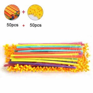 DIY Plastic 4D Straw Building Blocks Joint Funny Development Toys, 50pcs Pipe+50 Connectors, 100pcs Pipe+50 Connectors, 100pcs Pipe+100 connectors, 150pcs Pipe+150 connectors, 200pcs Pipe+200 Connectors, 250pcs Pipe+250 Connectors...