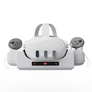 For Meta Quest 3 VR Helmet Charging Base Wall-mounted Fast Charging Rack With LED Indicator