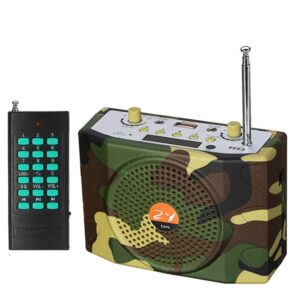 25W  Bluetooth Voice Amplifier Bird Hunting Speaker Supports USB/TF/FM 1000m Remote Control, EU Plug, UK Plug, US Plug, AU Plug