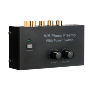 Vinyl Record Player Preamplifier, EU Plug, PP500 EU Plug