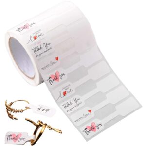 Jewelry Price Decorative Handmade Stickers