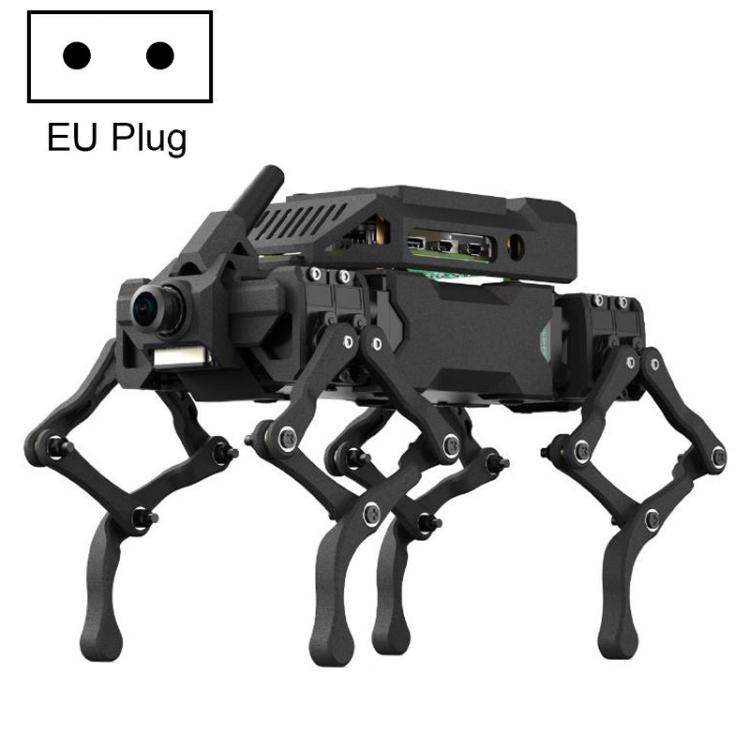 Waveshare WAVEGO Pro 12-DOF Bionic Dog-Like Robot Open Source For ESP32 And Raspberry Pi, Basic, EX, Pi 5