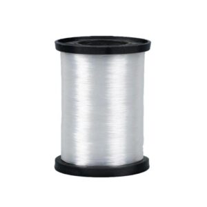 Hand-sewn Nylon Invisible Ultra-fine Filament Thread, Transparent Small Roll 0.25mm, Black Small Roll 0.25mm, Transparent Large Roll 0.10mm, Black Large Roll 0.10mm, Transparent Large Roll 0.15mm, Black Large Roll 0.15mm, Transparent Large Roll 0.2mm...