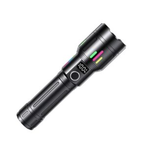 Rechargeable Zoomable High-Power Flashlight Handheld Aluminum Alloy Strong Light Torch