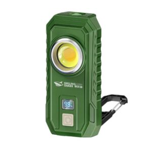 SMILING SHARK GZ-5126-S Digital Display Magnetic Flashlight With Hook Outdoor High-Brightness Work Light