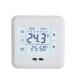 16A Floor Thermostat Underfloor Heating Temperature Regulator, No WiFi, WiFi Version