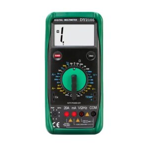 DUOYI AC/DC Voltage Resistance Testing Anti-Burn Digital Multimeter, DY2105