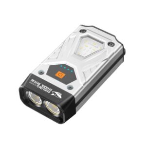 SMILING SHARK SD-5369 Portable Magnetic Flashlight With Power Display Outdoor Wide Flood Light