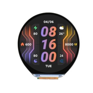 WAVESHARE RP2350 High-Performance Microcontroller Development Board Features 1.46-Inch Round Touchscreen Display, 32868