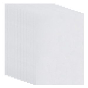 Odorless A4 Water-Soluble Adhesive Non-Woven Fabric Self-Adhesive DIY Embroidery Paper, 10pcs 21 x 30cm