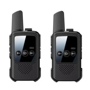 Mini Wireless Long Range Parent Child Walkie Talkie, 2pcs Black, 2pcs Orange, 2pcs Green, Single Black, Single Orange, Single Green