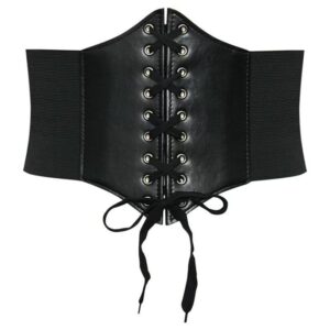 Elastic Waist Belt Slimming Effect Shirts Stretchy Waist Cincher