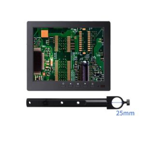 Industrial Grade IPS Microscope Monitor, US Plug, 8 Inch with 25mm Mounting Bar, 8 Inch with 32mm Mounting Bar, 10 Inch with 25mm Mounting Bar, 10 Inch with 32mm Mounting Bar, 11.6 Inch with 25mm Mounting Bar, 11.6 Inch with 32mm Mounting Bar...