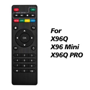 Replacement Remote Control For Android TV Box, Compatible With MXQ, X96Q, X96 Mini, X96Q Pro, T95X, V88, TX6